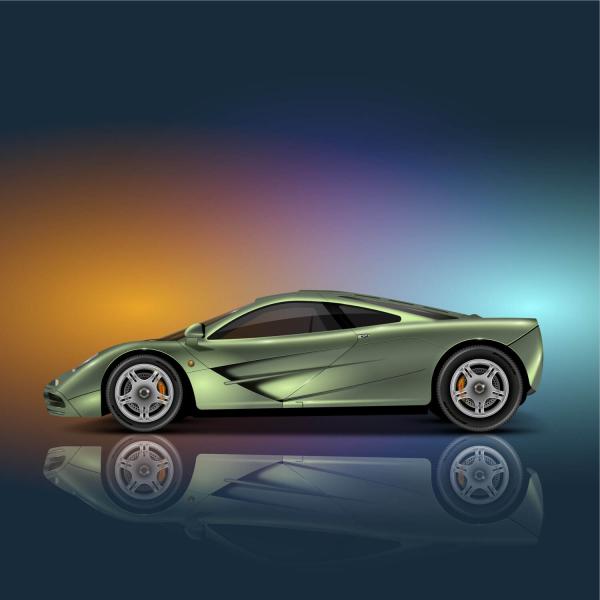 McLaren F1 Card
