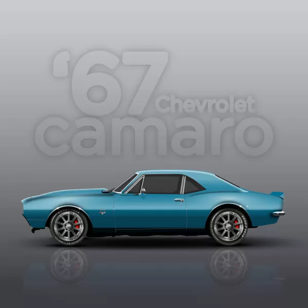1967 Chevrolet Camaro Blue