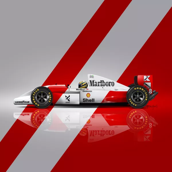 Ayrton Senna's 1993 Mclaren MP4 F1 Car - The perfect gift for F1 Fans!
