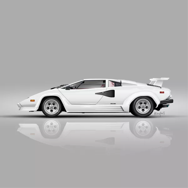 1987 Lamborghini Countach - The perfect gift for Supercar fans!