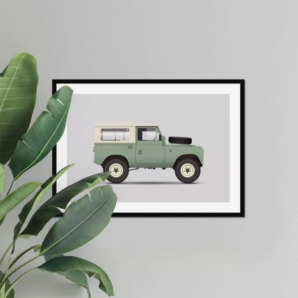 1961 Landrover Series IIA art Print