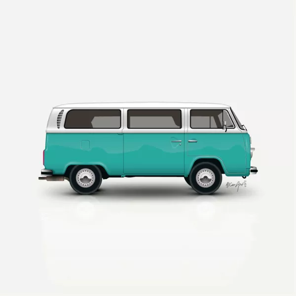 VW Camper (T1) Green