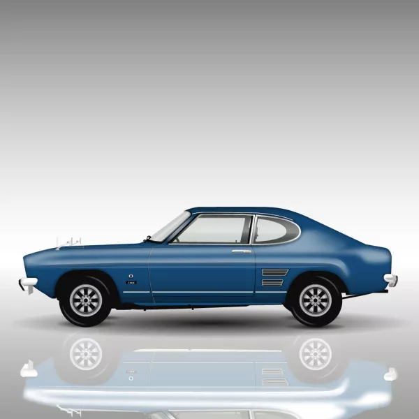 1969 Ford Capri Mk1 Blue