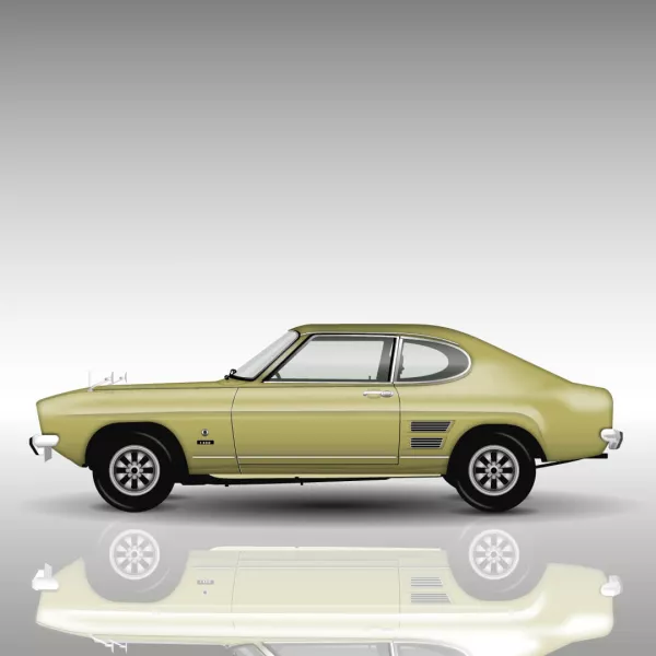 1969 Ford Capri Mk1 Green