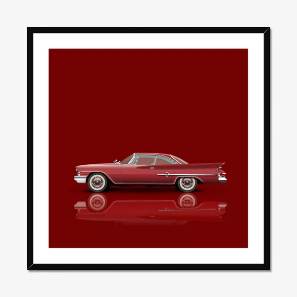 1961 Chrysler 300G art print
