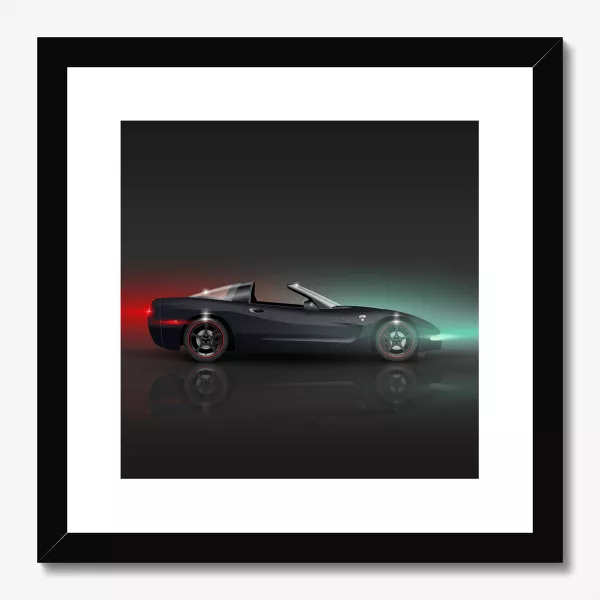 Corvette C5 Art Print