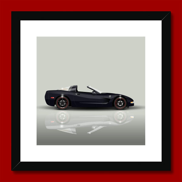 Corvette C5 Art Print