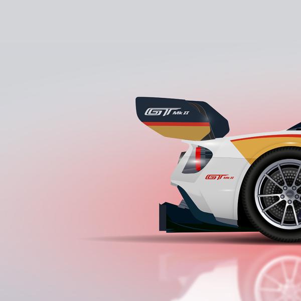 Ford GT MkII - detail