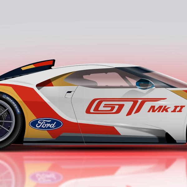 Ford GT MkII - detail