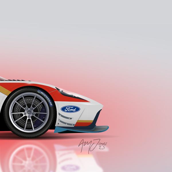 Ford GT MkII - detail