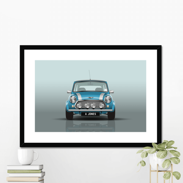 Mini Cooper (Front view) Green