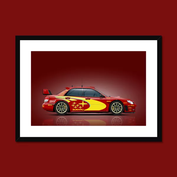 Subaru Impreza WRX (Red)
